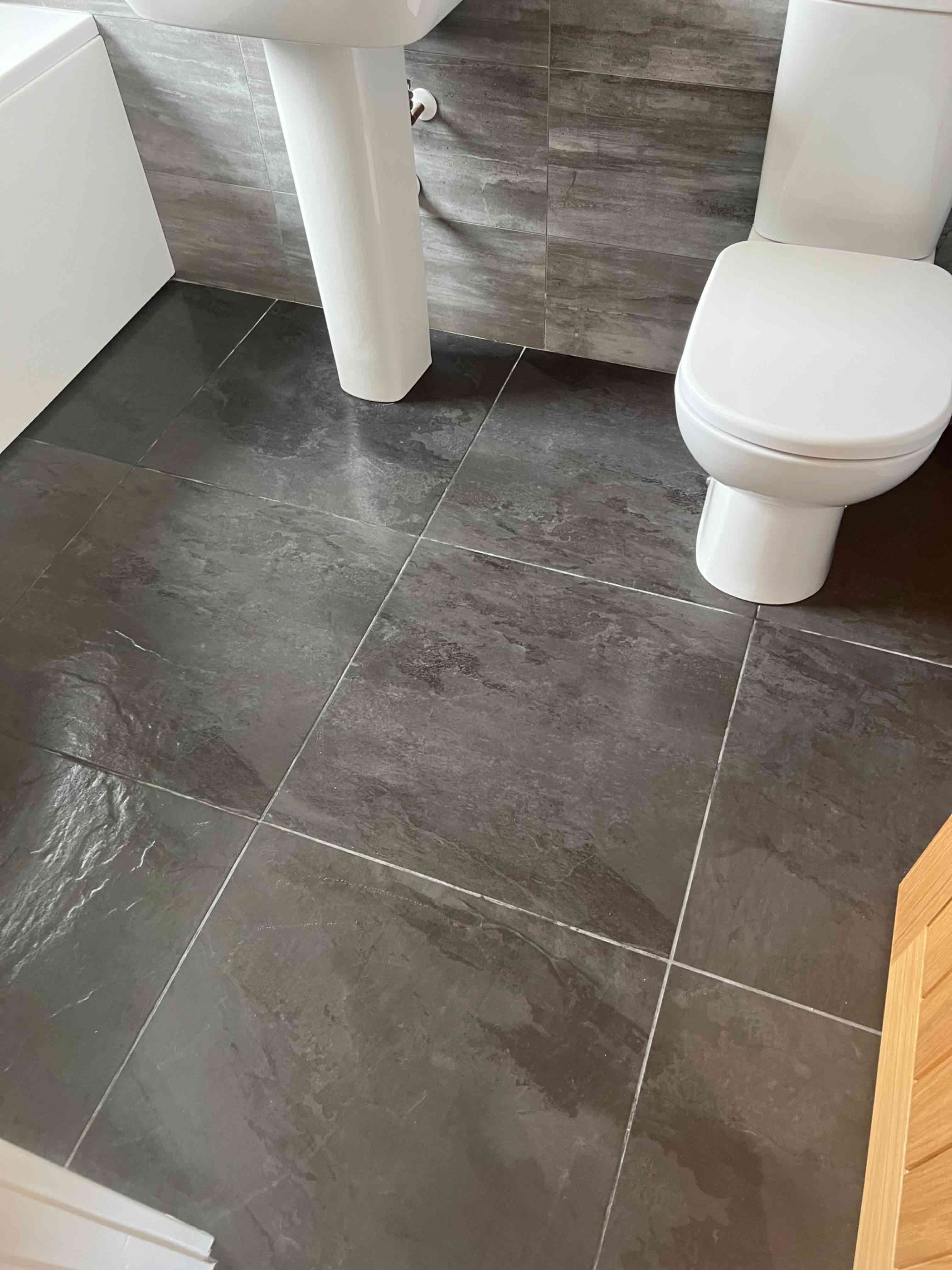 Modern bathroom interior cleaned by local Portsmouth team